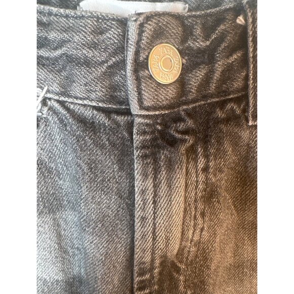 2/$30 ZARA Size 6 Grey High Rise Denim Jeans - Picture 7 of 15
